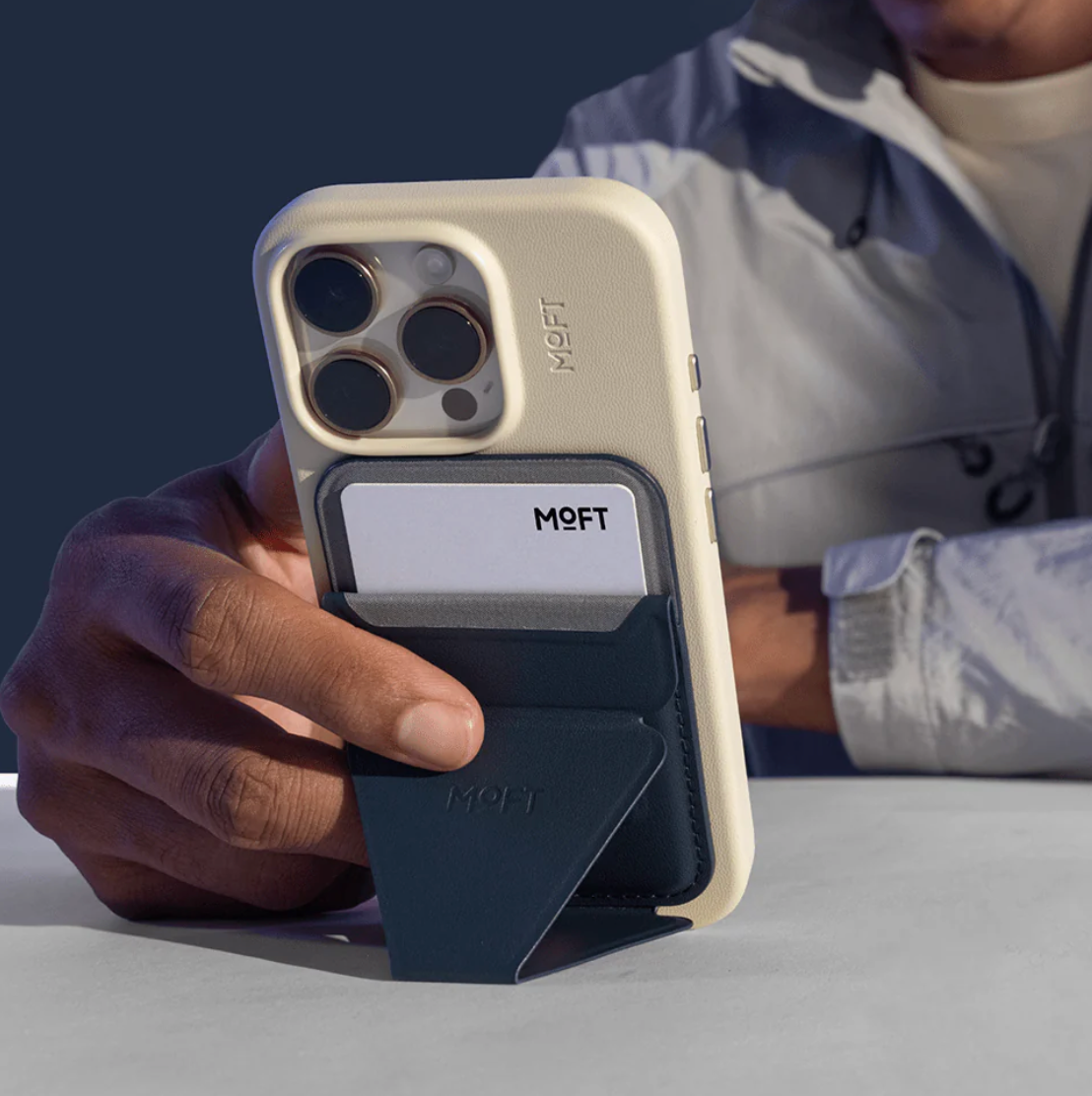 MOFT MagSafe Soporte y Billetera Snap-On para iPhone (MOVAS)